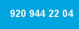 920 944 22 04 920 944 22 04